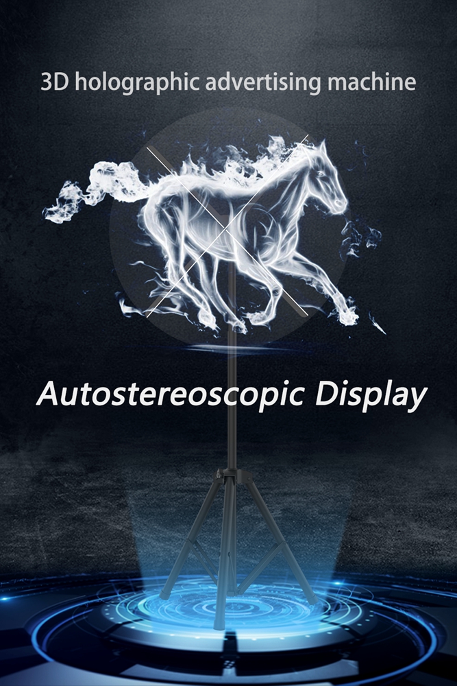 Outdoor Waterproof Holographic Fan 15