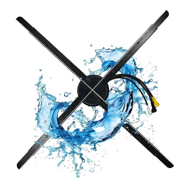 Waterproof Holographic Fan Hologram Display 80cm 24