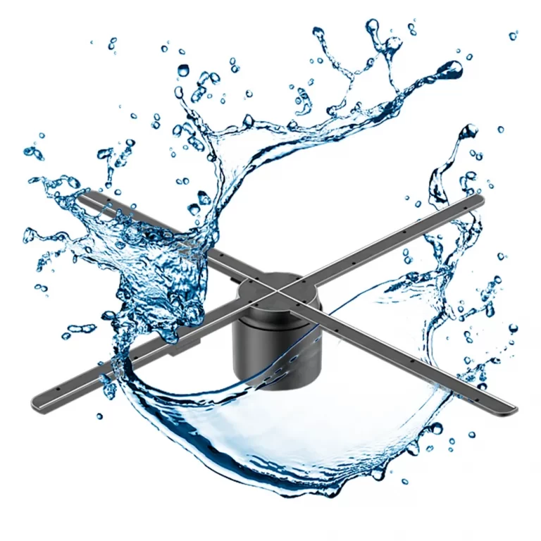 Waterproof Holographic Fan Hologram Display 80cm 32
