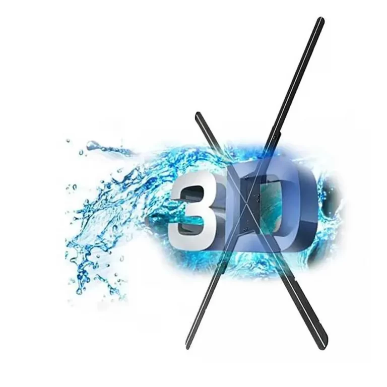 Waterproof Holographic Fan Hologram Display 80cm 40