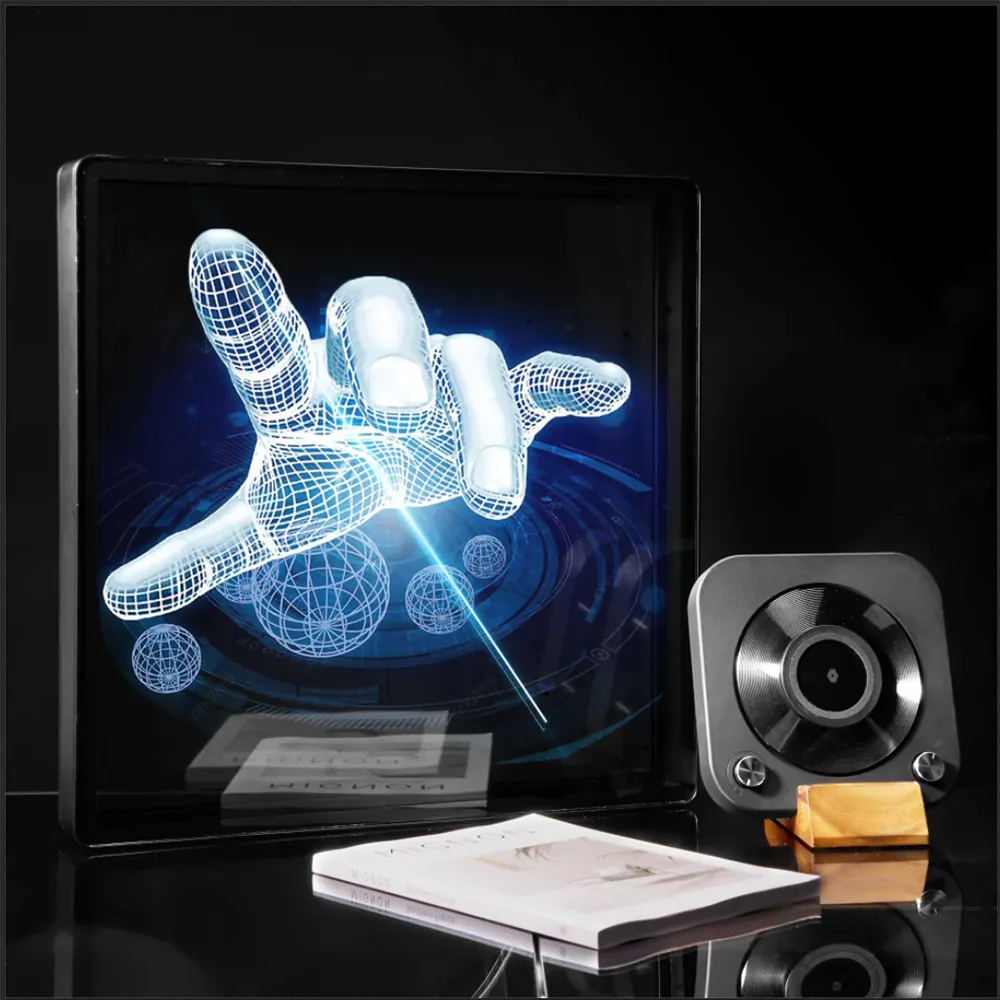 42cm (17-inch) Hologram Fan with Protective Enclosure 2