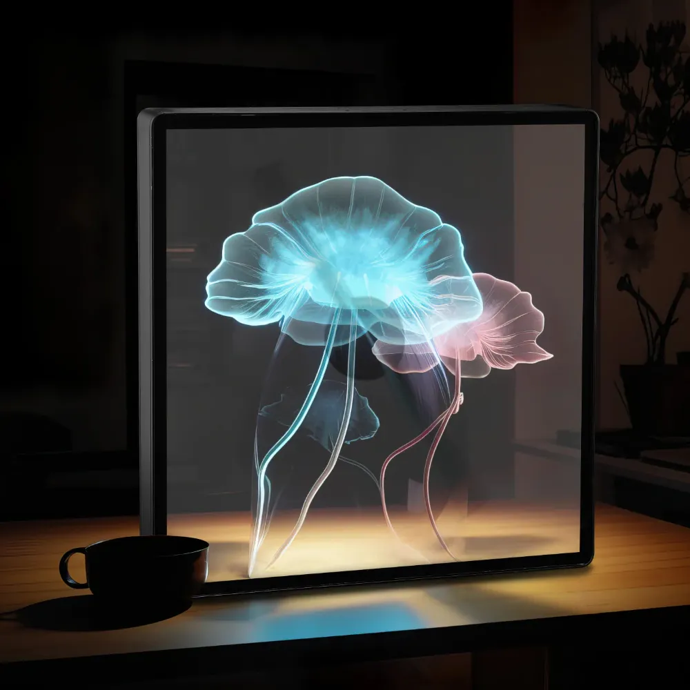 42cm (17-inch) Hologram Fan with Protective Enclosure 4