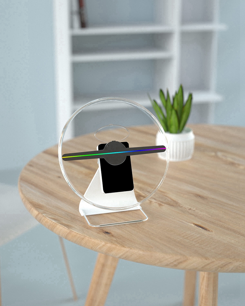 Tabletop Holographic Fan 30cm 24