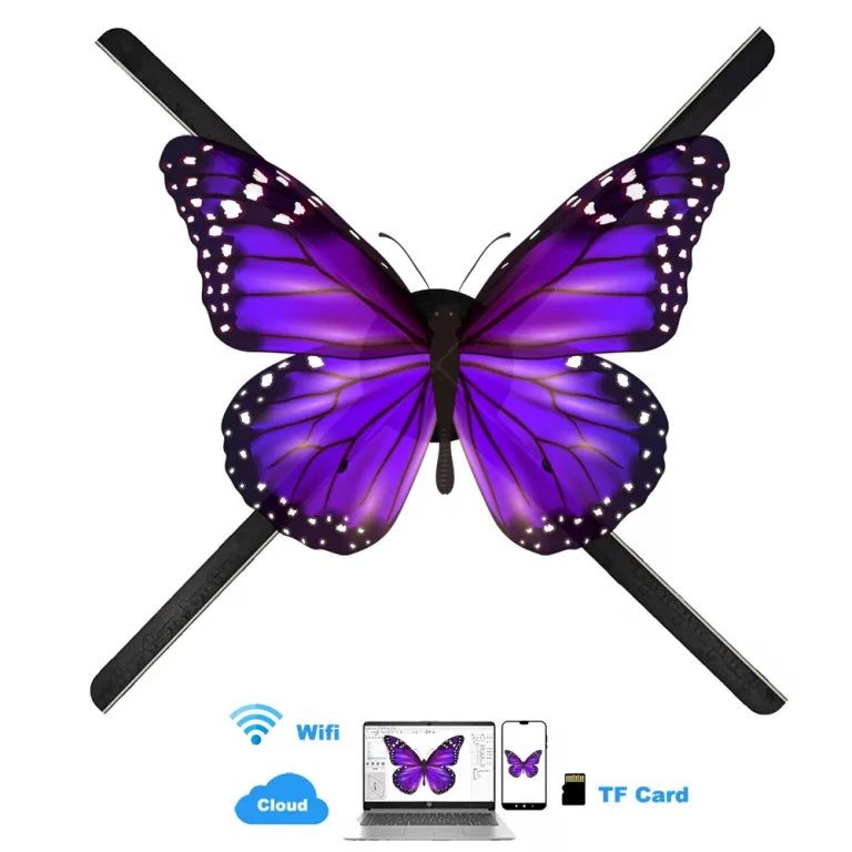 3D Hologram Fan Holographic Display 75cm 2