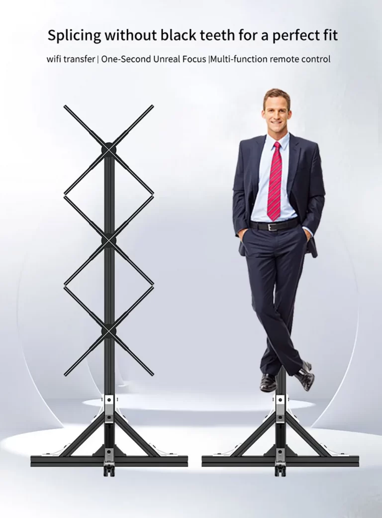 AI Holo Fan Hologram Display Holographic Human Display Floor Stand 25