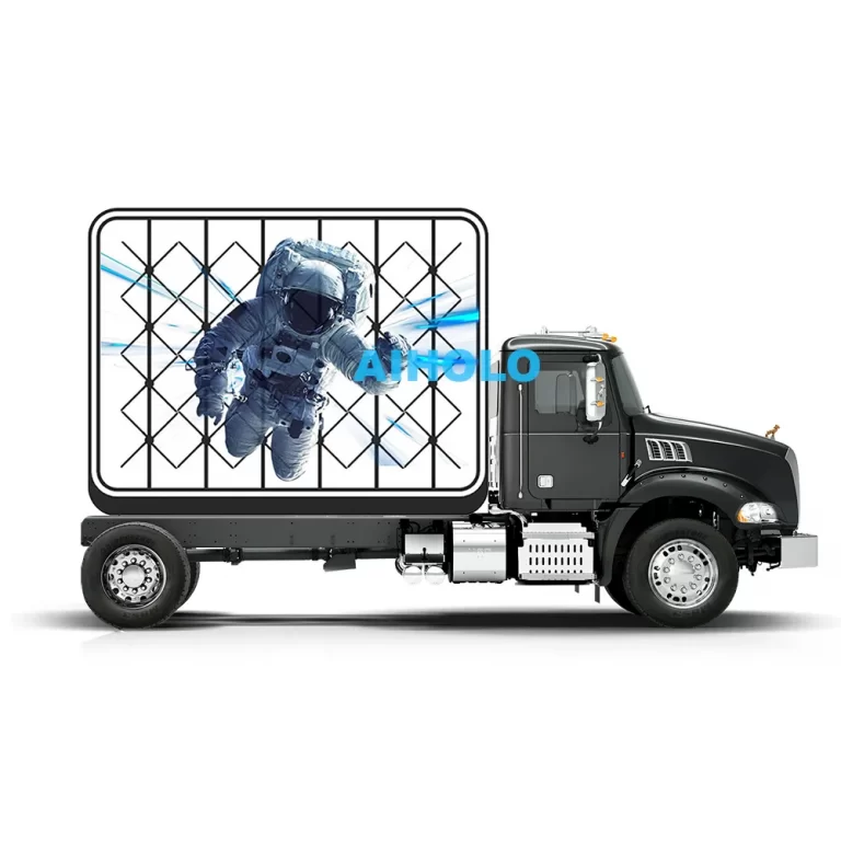 3D Hologram Truck Side Installation