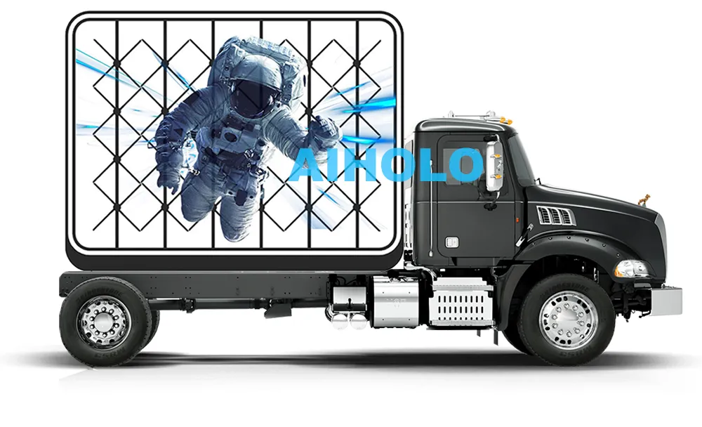 Mobile 3D holograms Billboard Truck