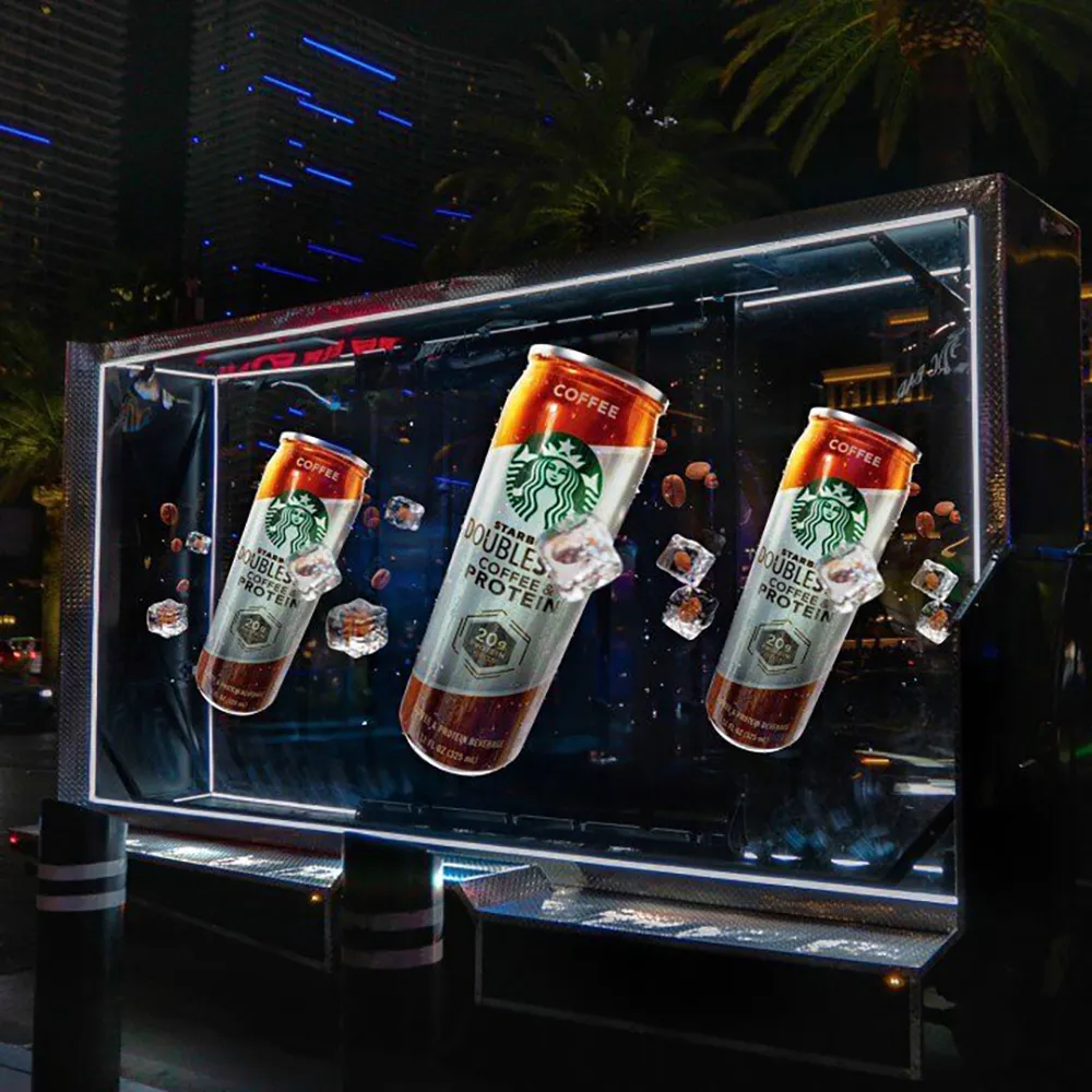 Moving 3D Advertising Visibility Demo2