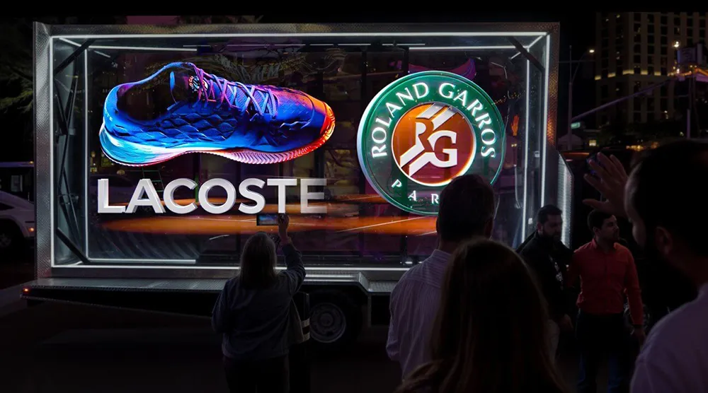 Moving 3D Advertising Visibility Demo3