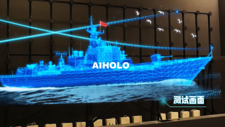 China National Museum Lunar Exhibition 78 Hologram Fans Create Immersive Space Wall