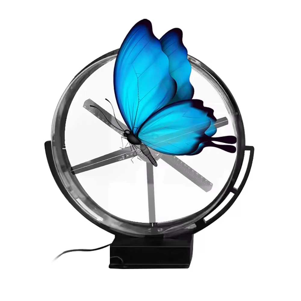 AIHOLO 42cm dual-sided waterproof hologram fan effect